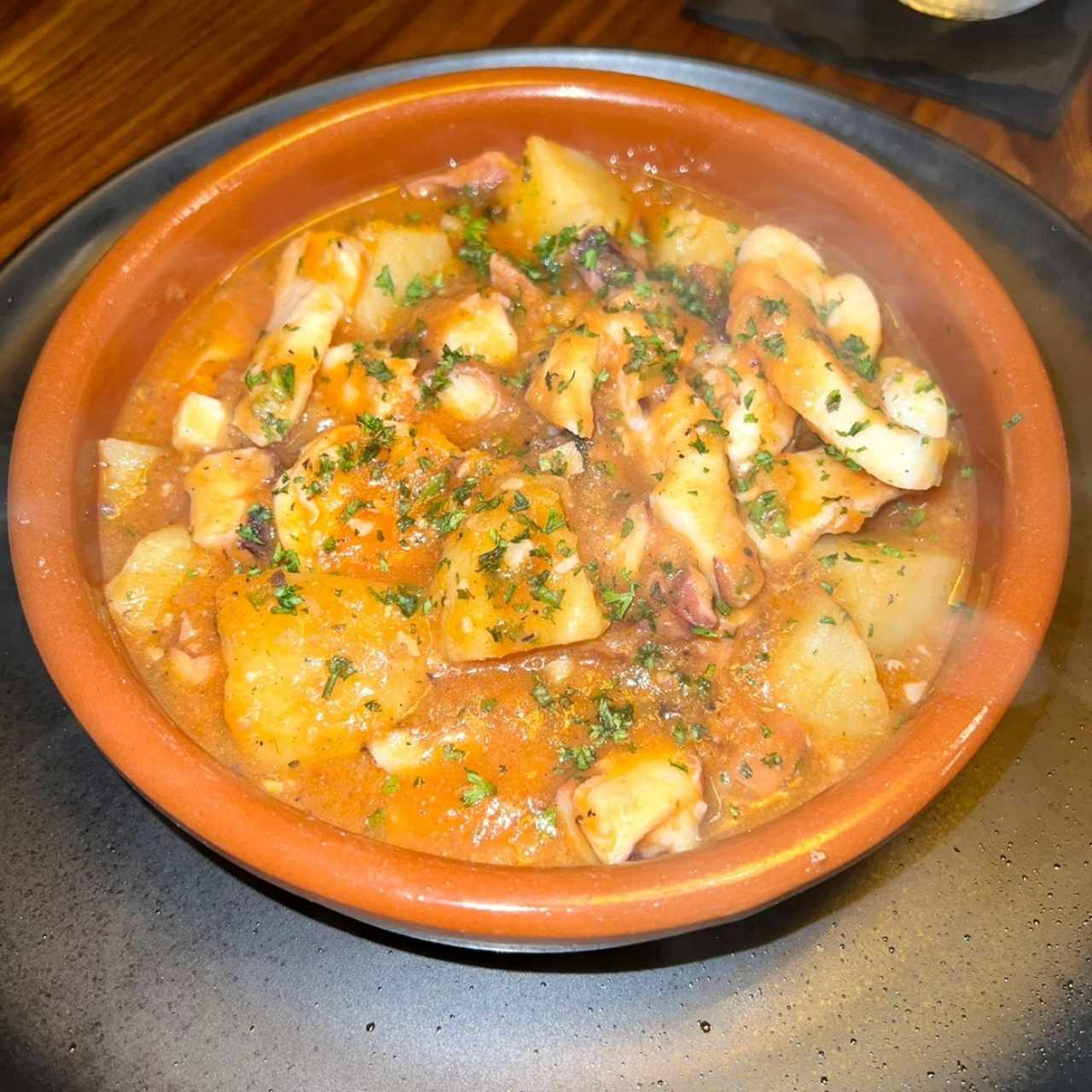 Platos Fuertes - Caldeira de Mariscos