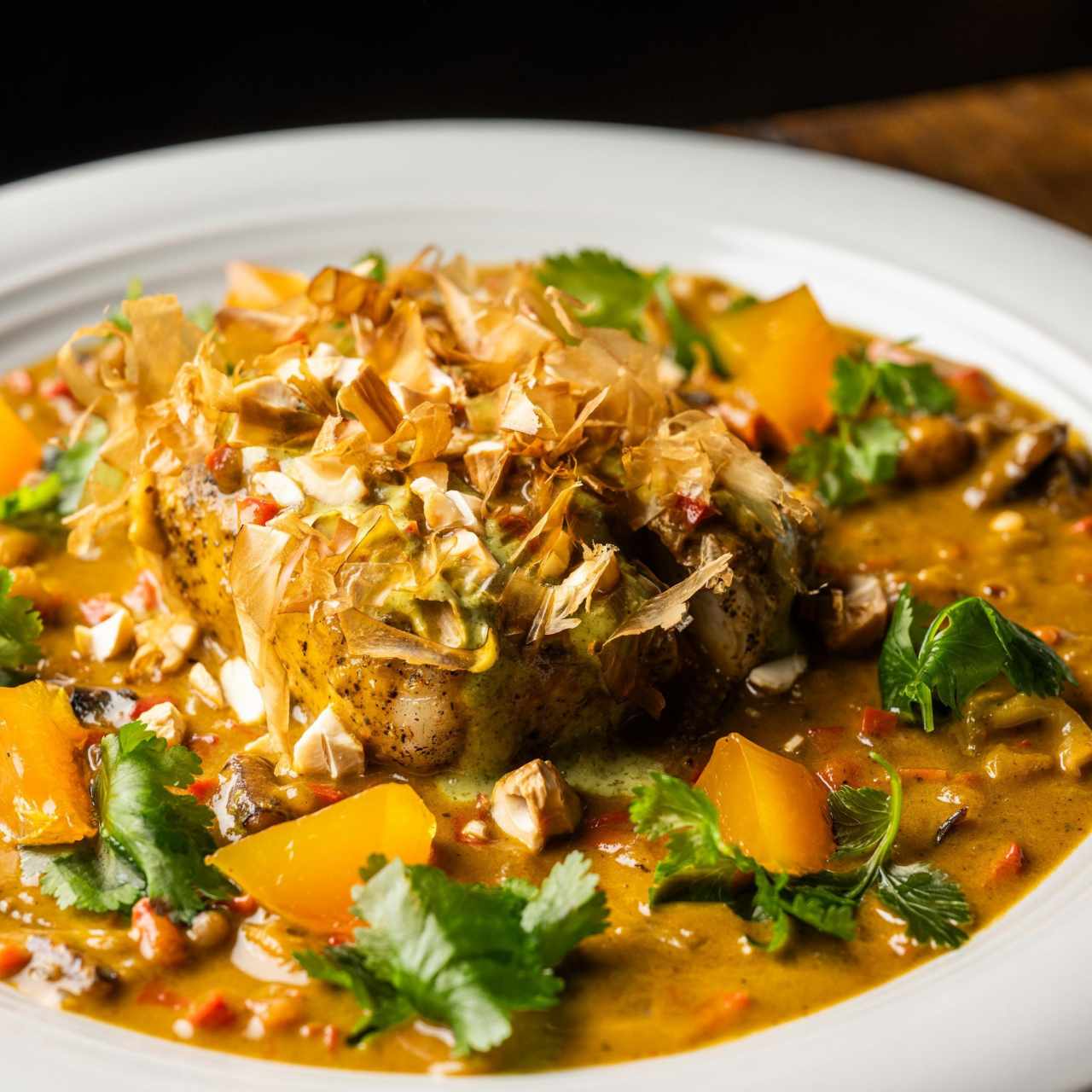 Pesca del Día al Curry 