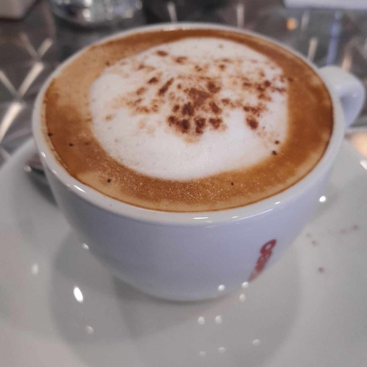 capuchino con cocoa