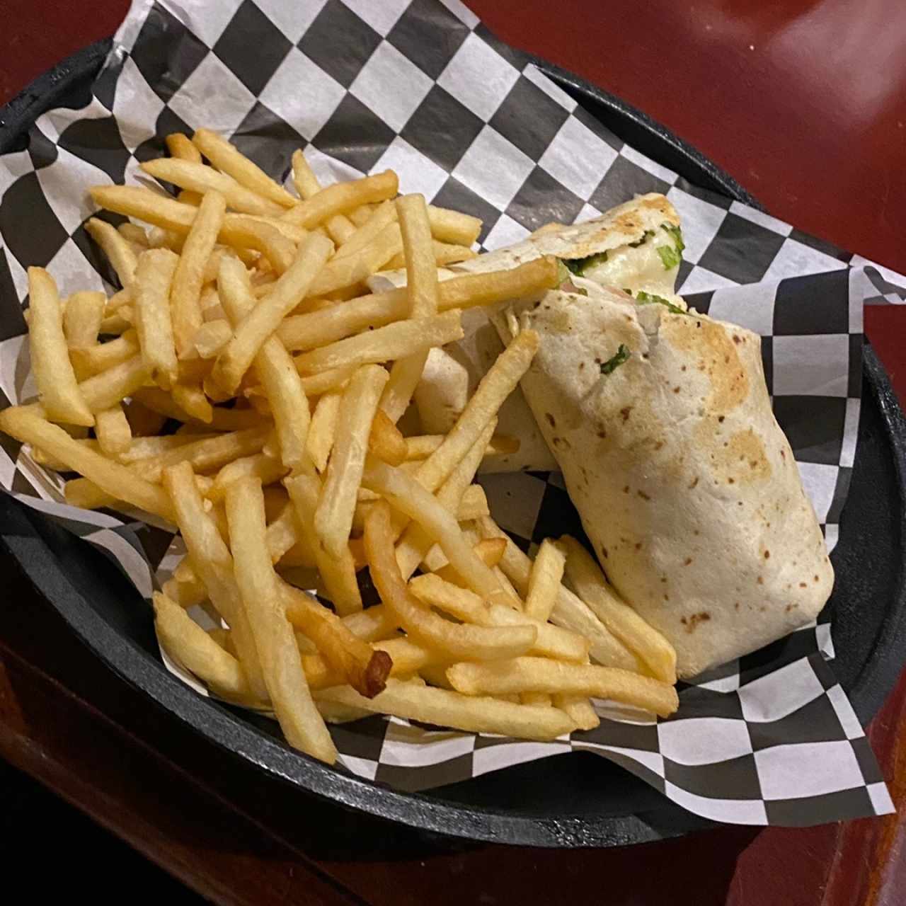 Wrap de pollo