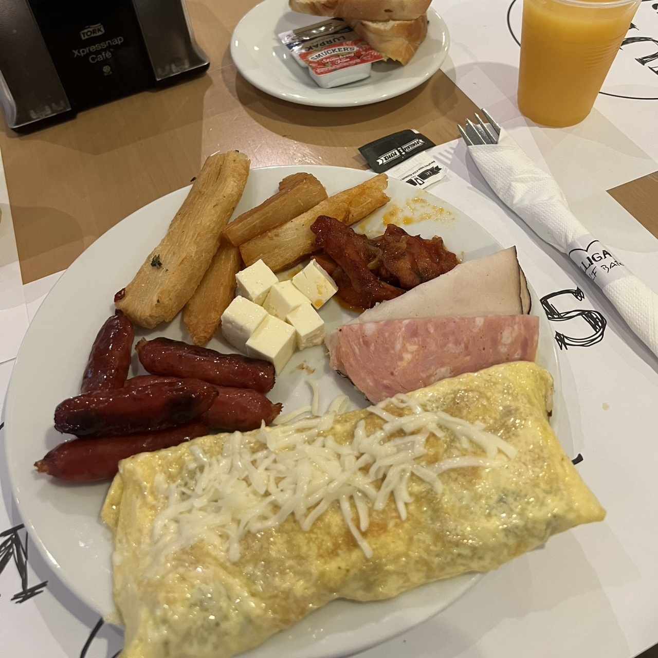 Desayuno buffet