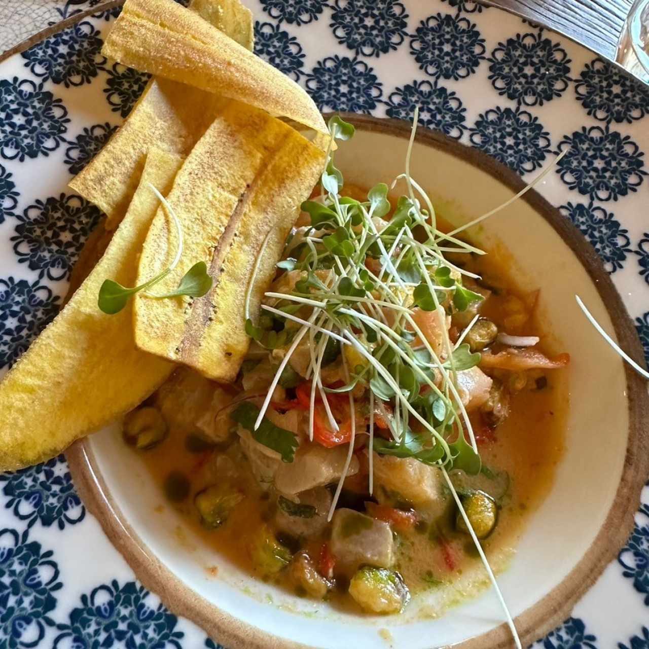 ENTRADAS - Ceviche de Róbalo