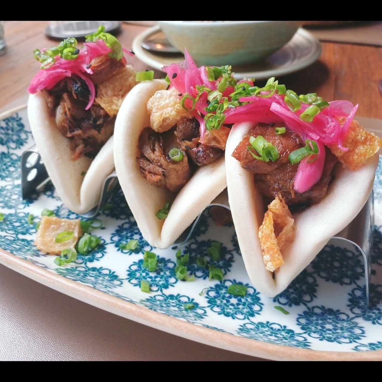 Baos de costilla estilo Hong Kong