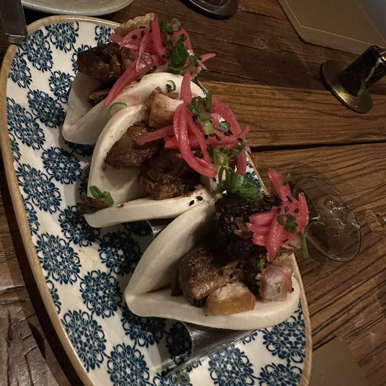 Baos de costilla estilo Hong Kong