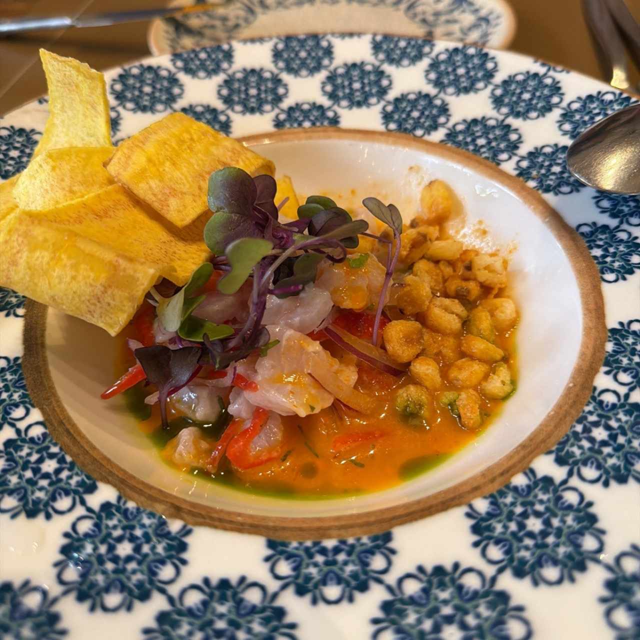 ENTRADAS - Ceviche de Róbalo