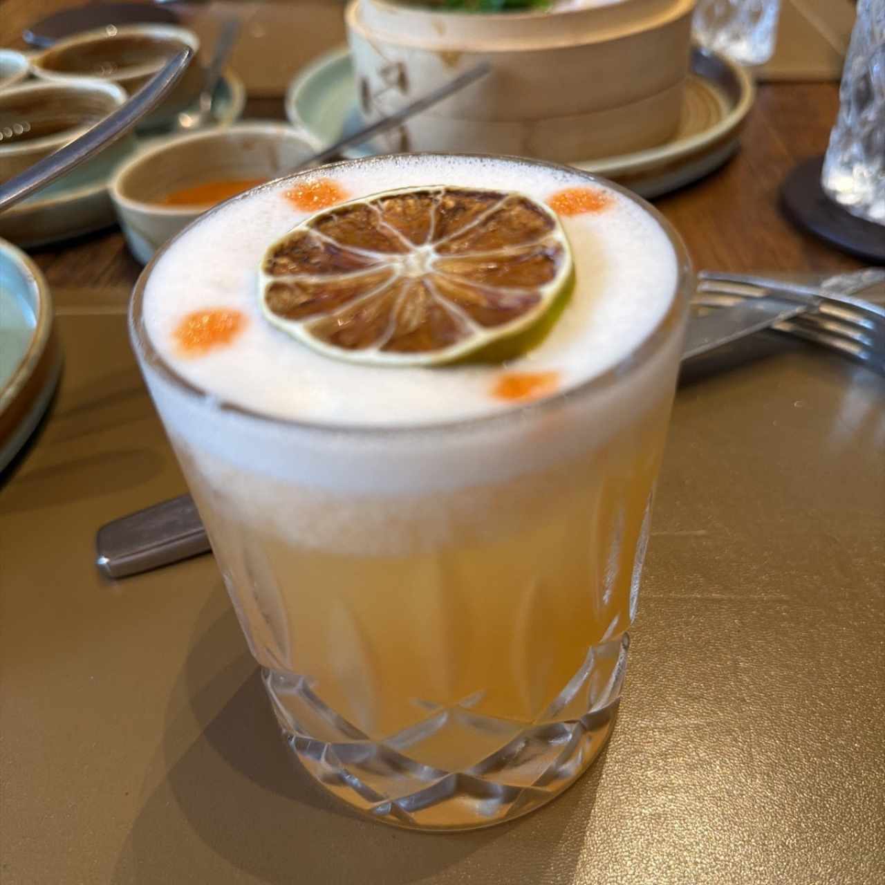 Wiskey sour con glenlivet 18