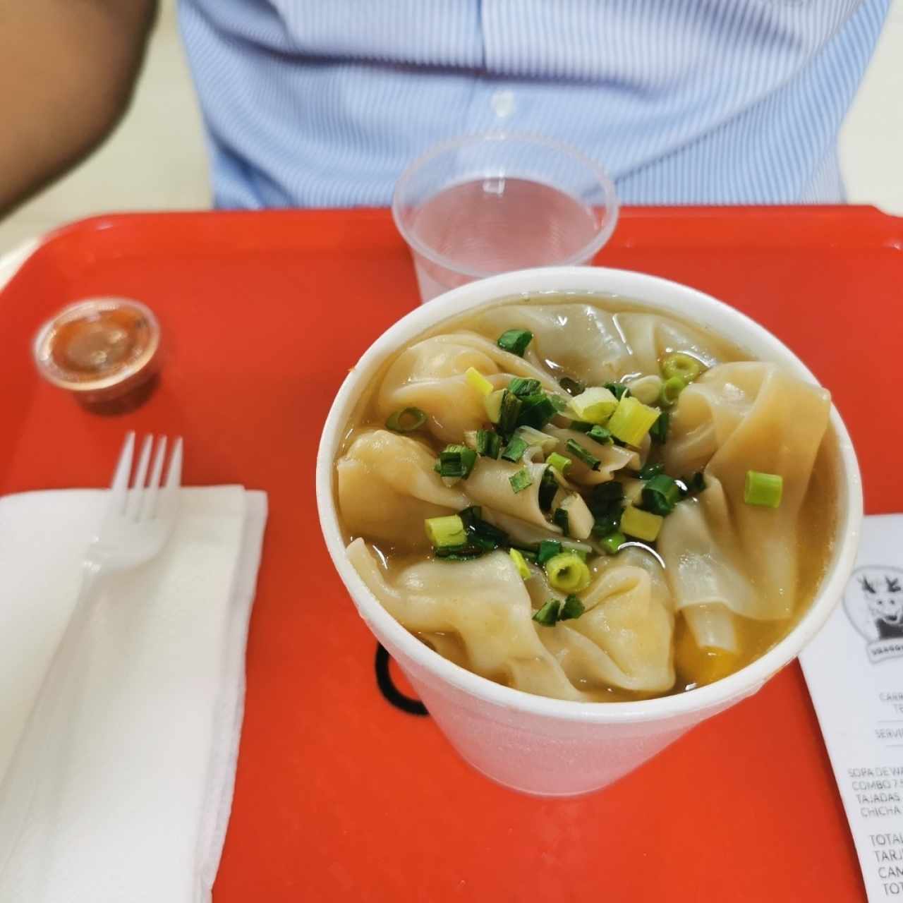 Sopa de wanton