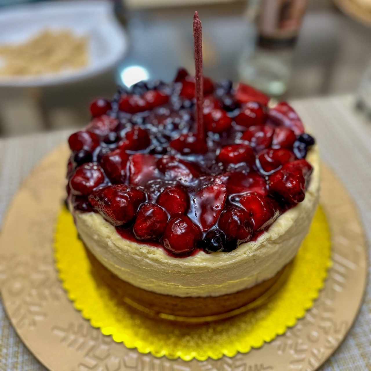 Chessecake de frutos rojos