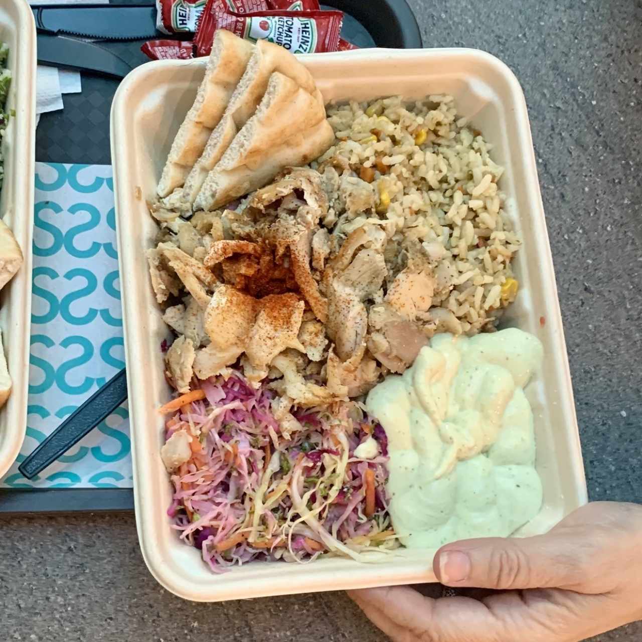 Platter con Soda o Agua