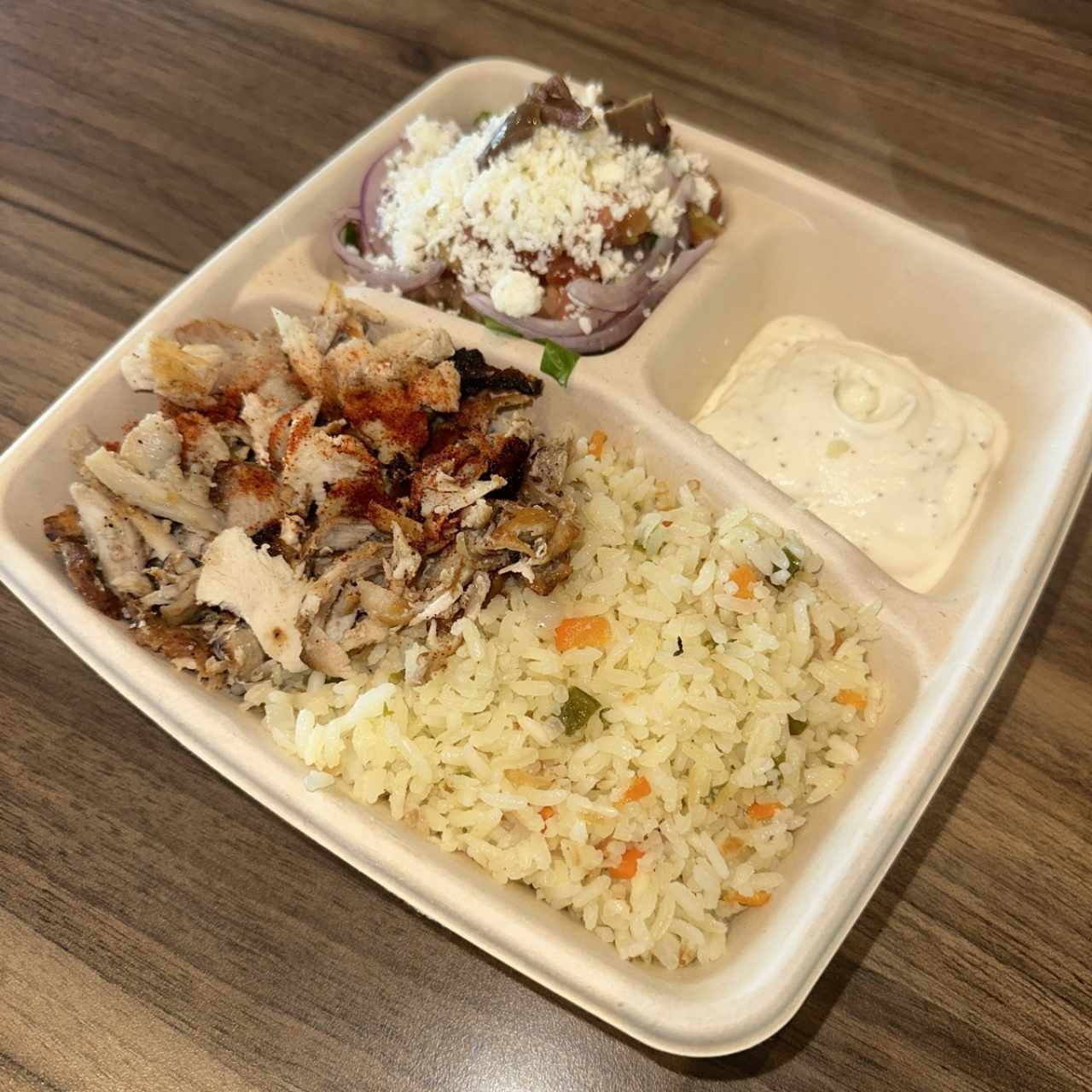 Platter de pollo