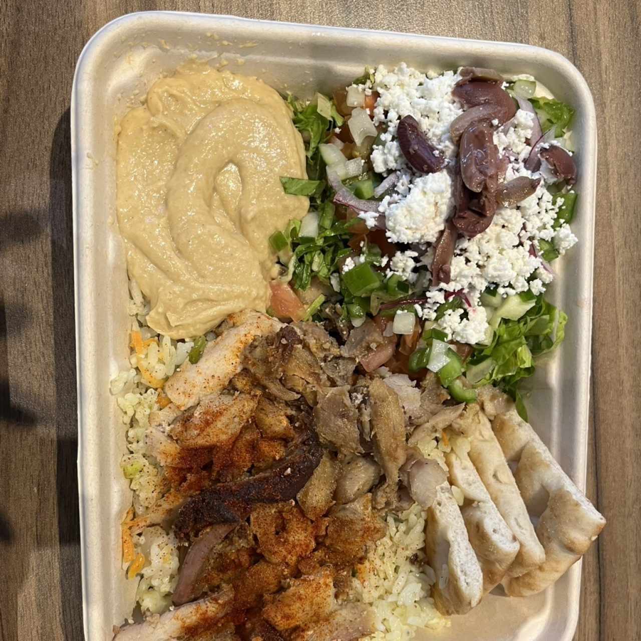 Platter con Soda o Agua