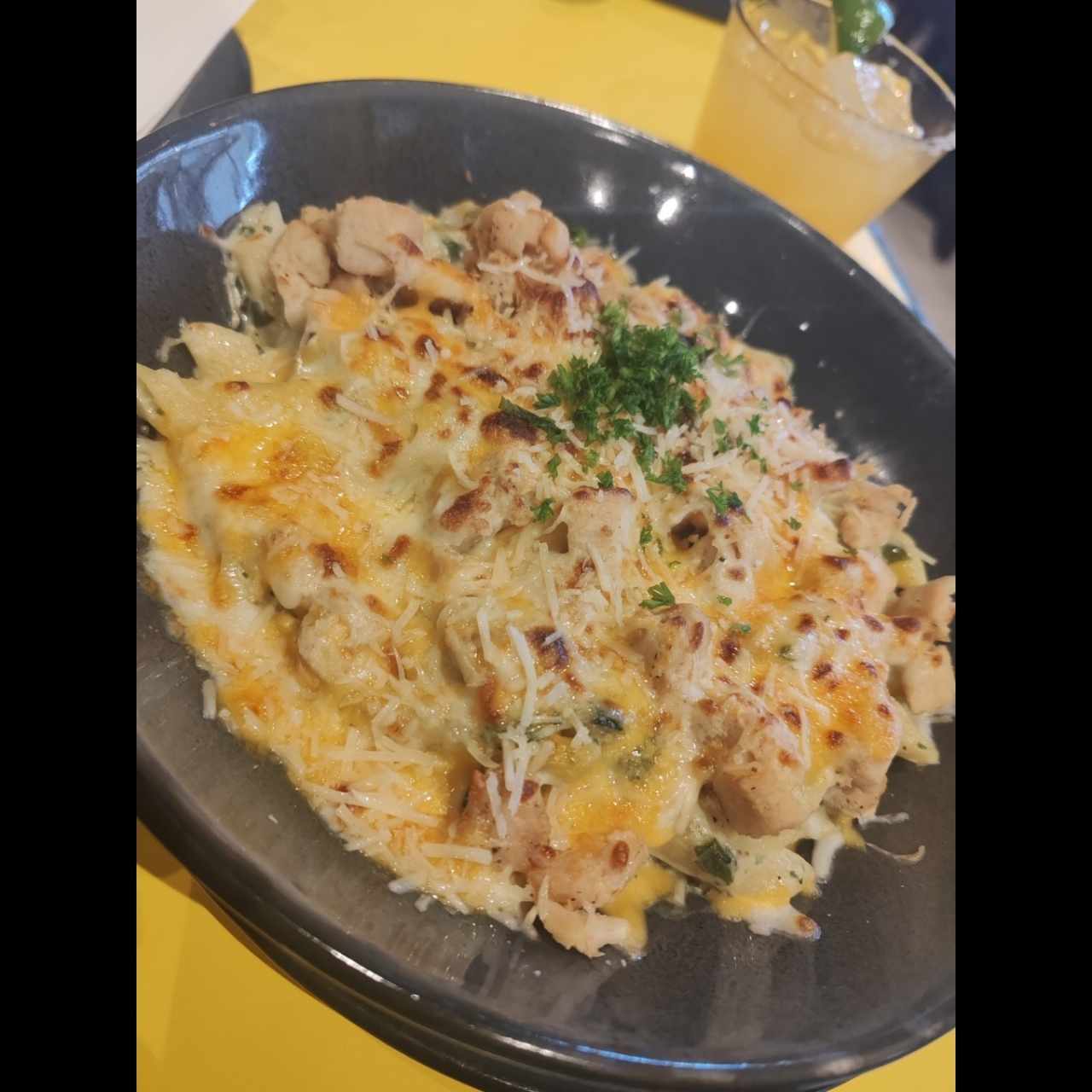 Three Cheese Chicken Pasta