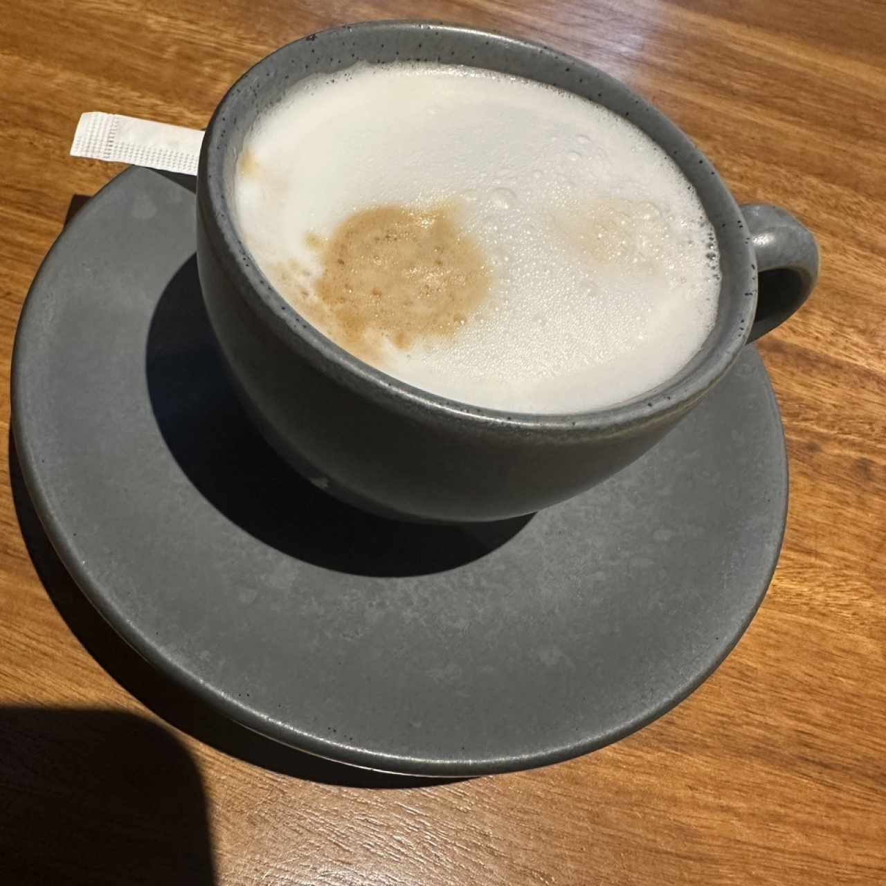They have cappuccino