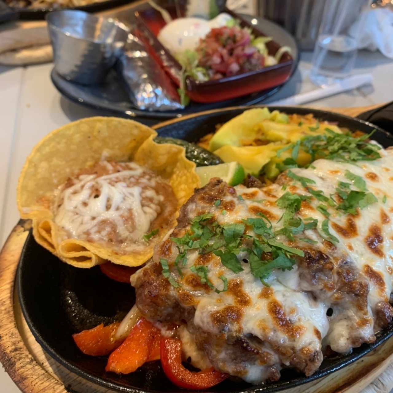 fajitas de carne
