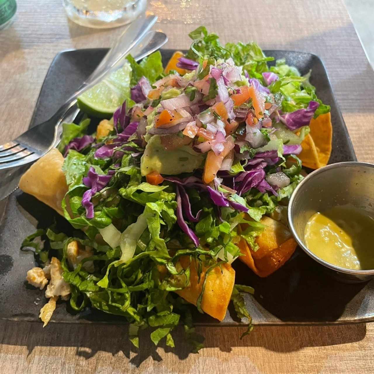 Flautas de Pollo o Carnitas
