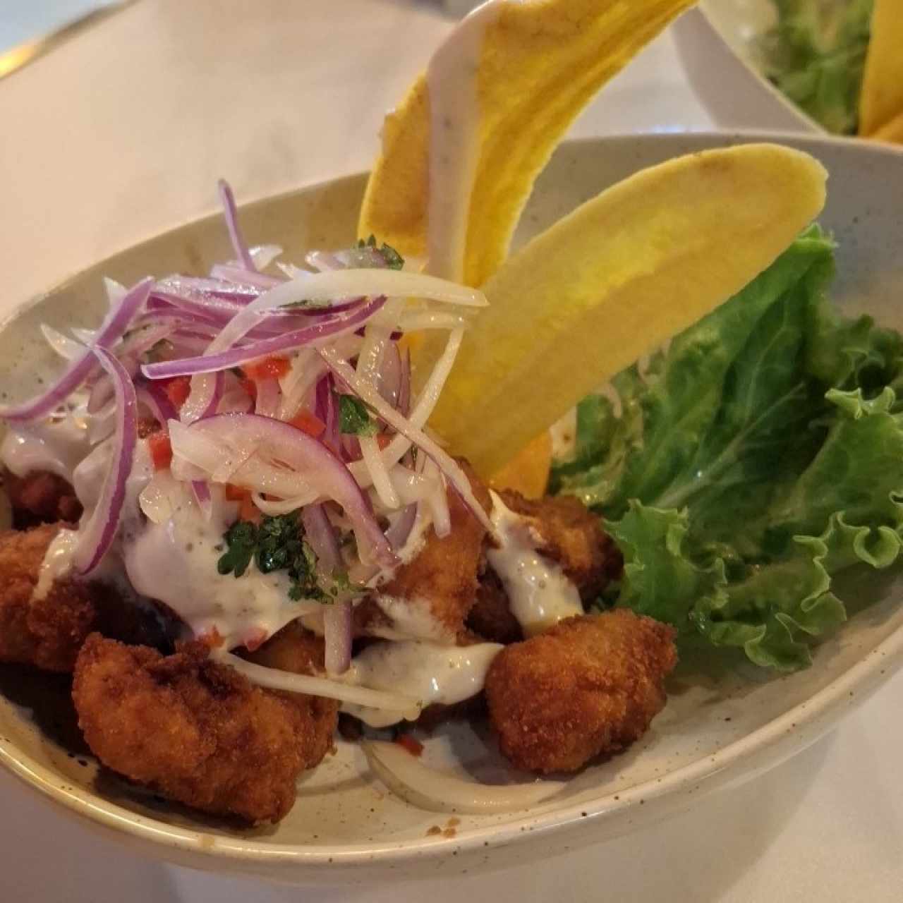 Entradas - CEVICHE FRITO