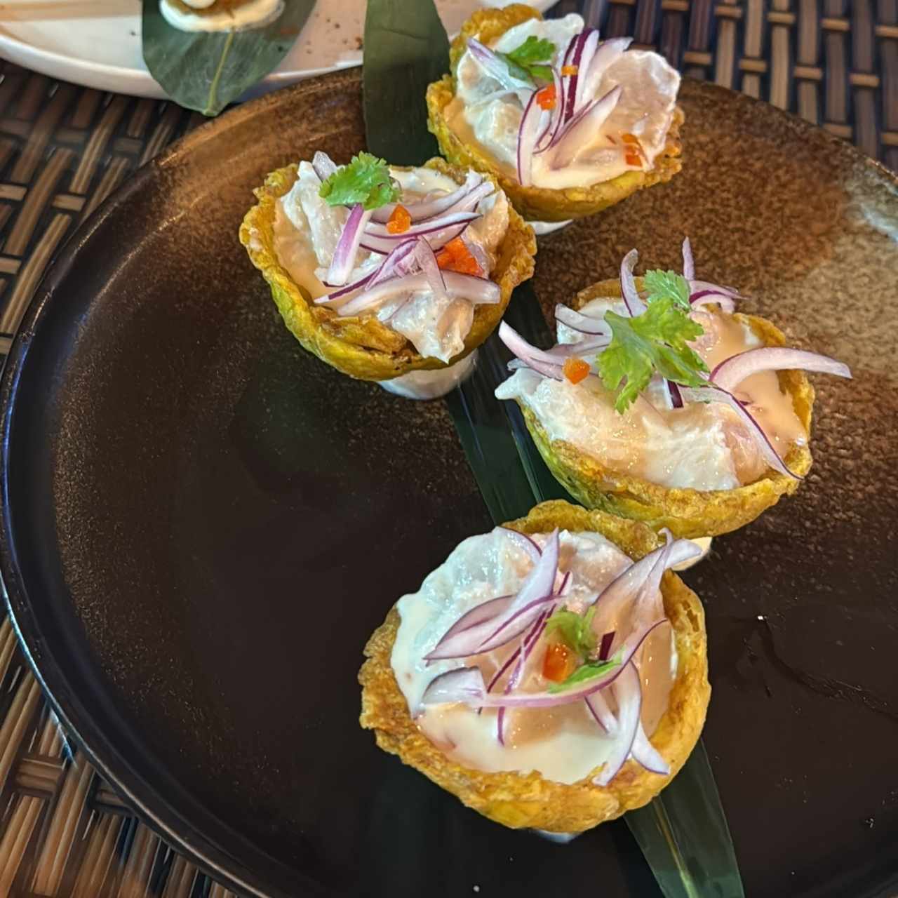 Canastas de ceviche