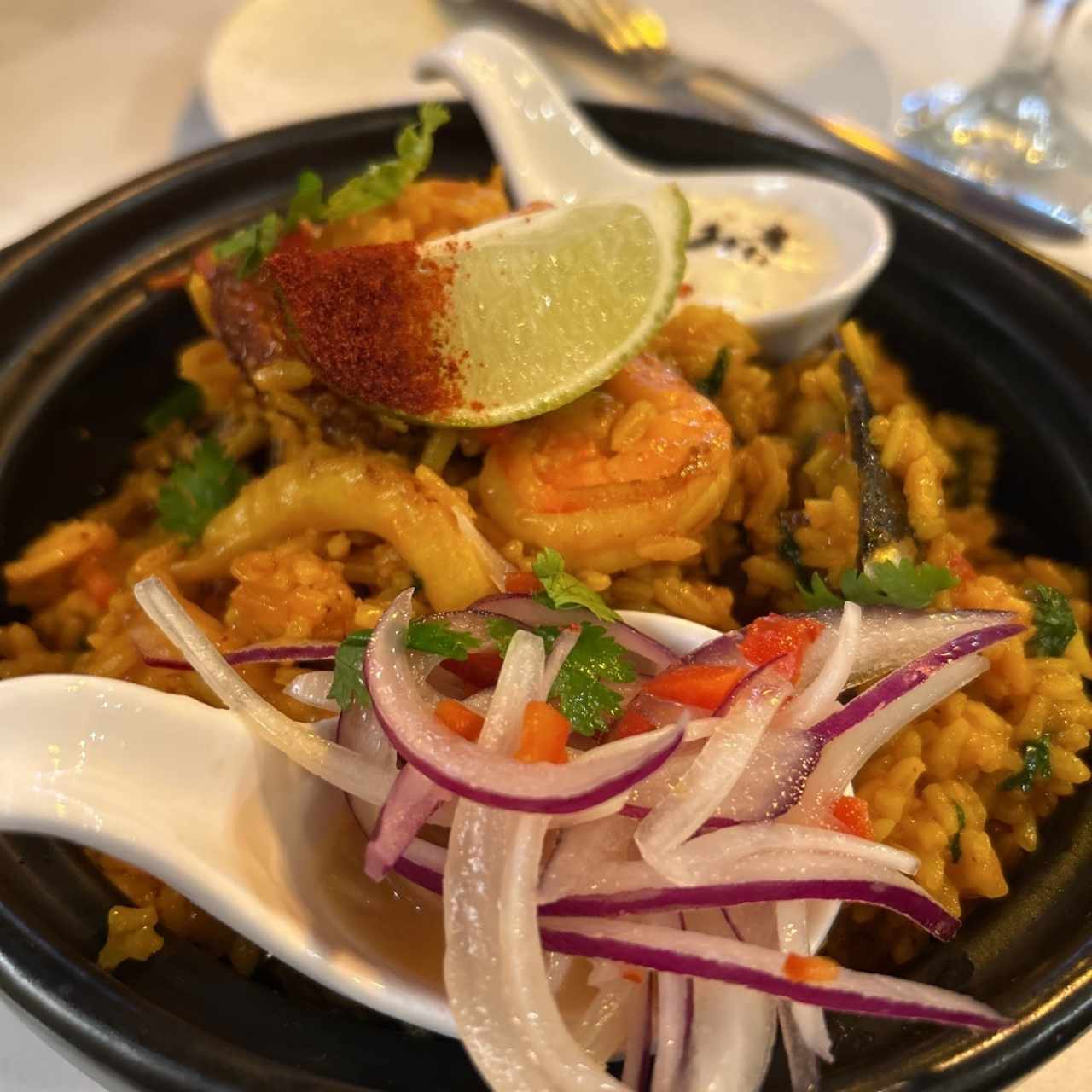 ARROZ CON MARISCOS MOCHIKA'S