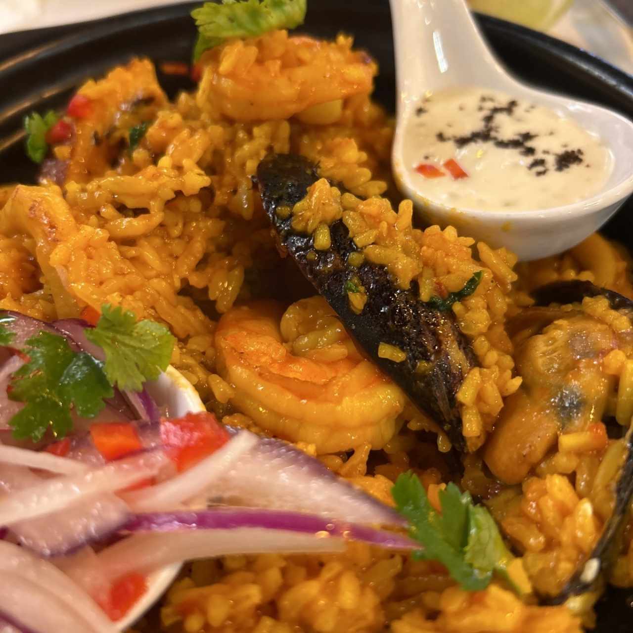 ARROZ CON MARISCOS MOCHIKA'S