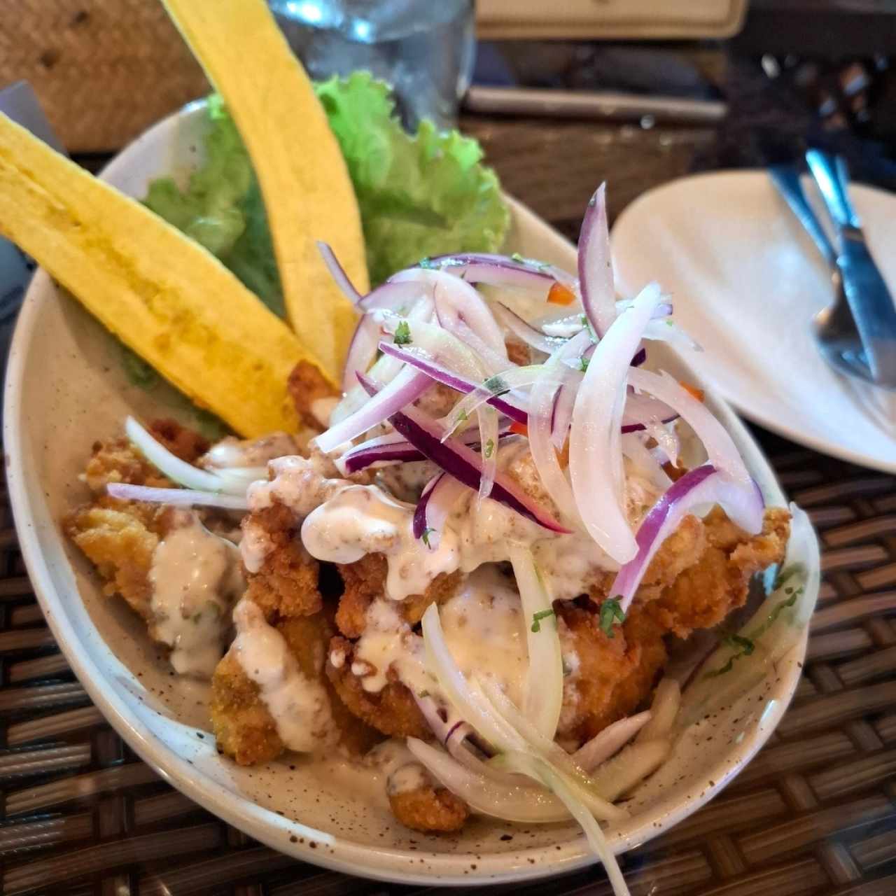 Entradas - CEVICHE FRITO