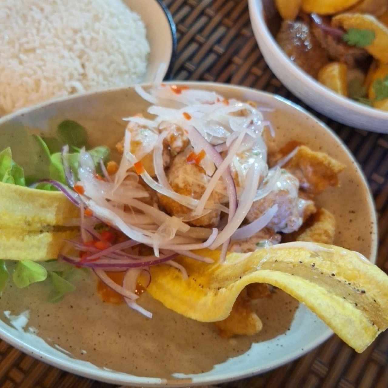 Entradas - CEVICHE FRITO