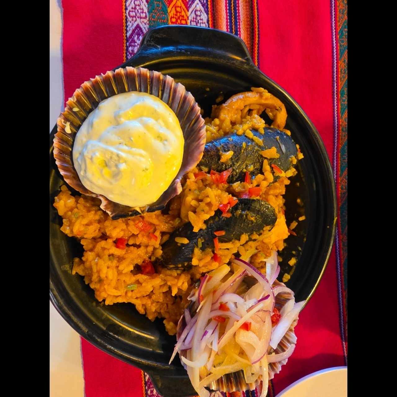 ARROZ CON MARISCOS MOCHIKA'S
