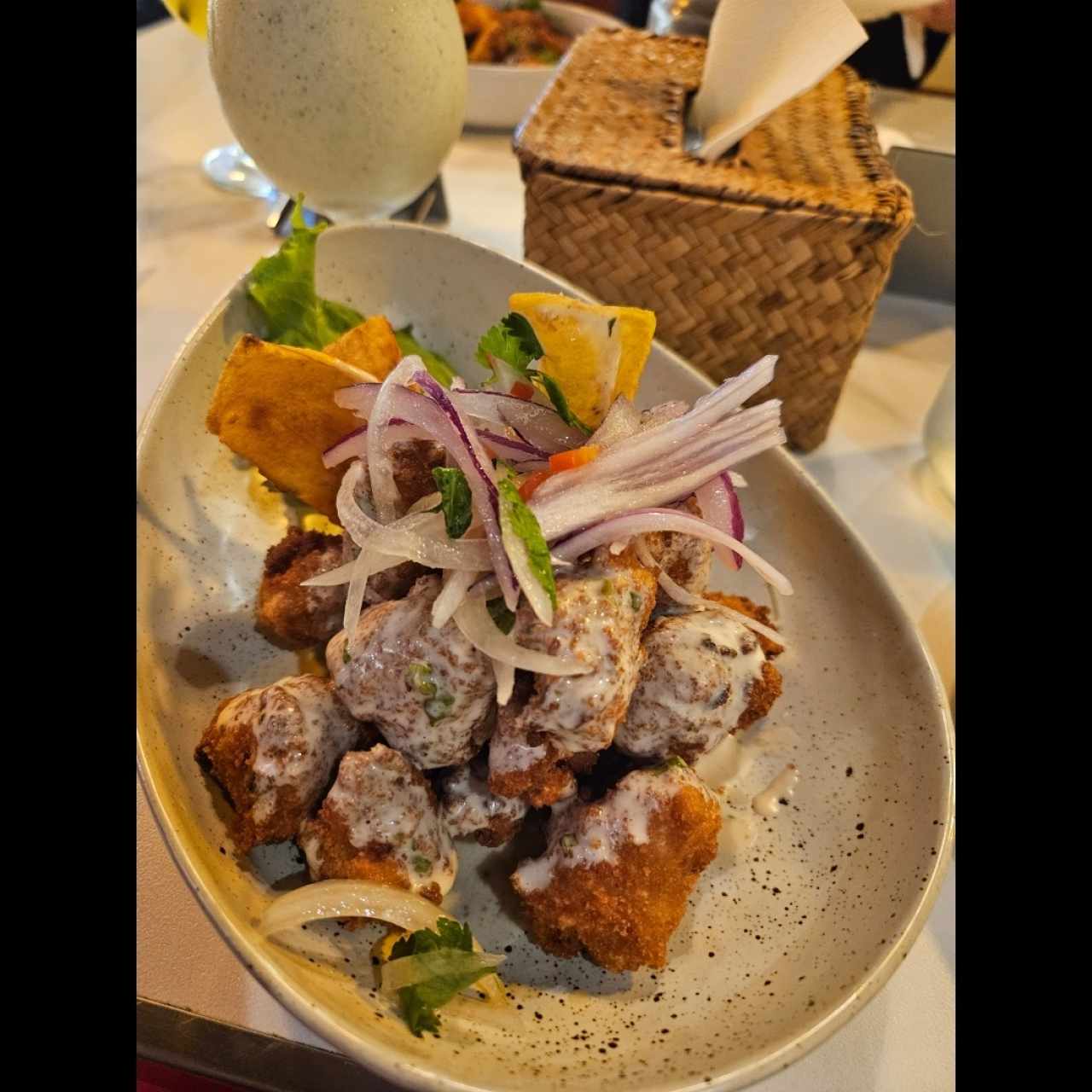 Entradas - CEVICHE FRITO