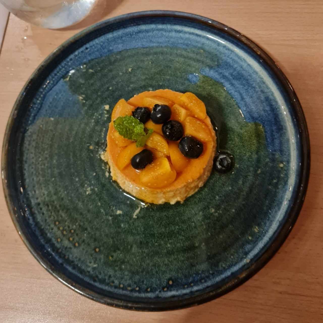 Flan de la casa