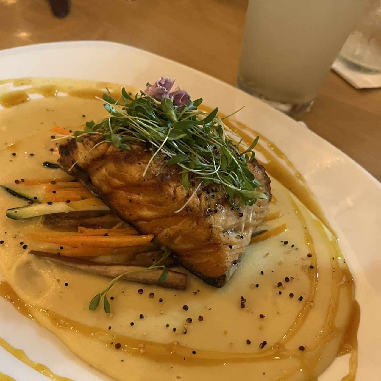 Wok - Salmón teriyaki