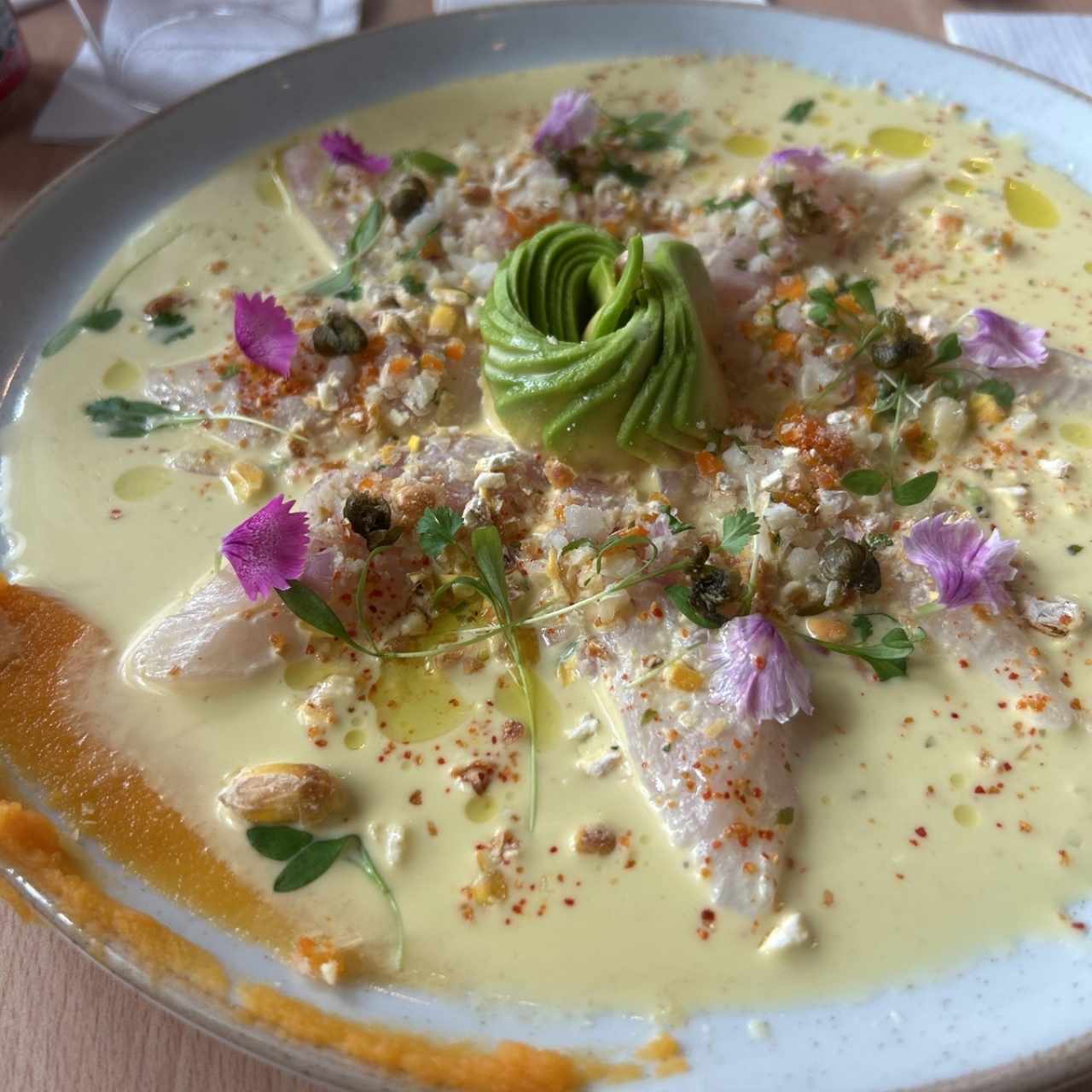 Tiradito acevichado