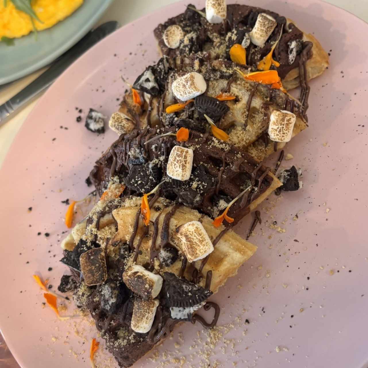 Smore’s waffles