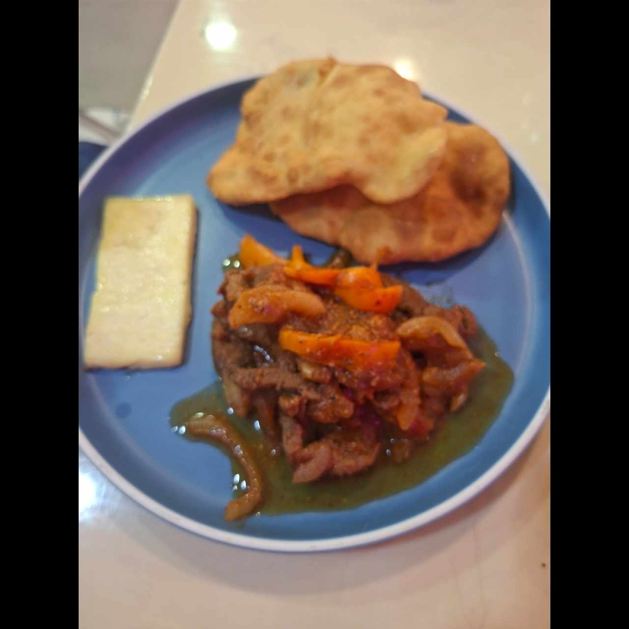 Desayunos criollos - Bistec Entomatao