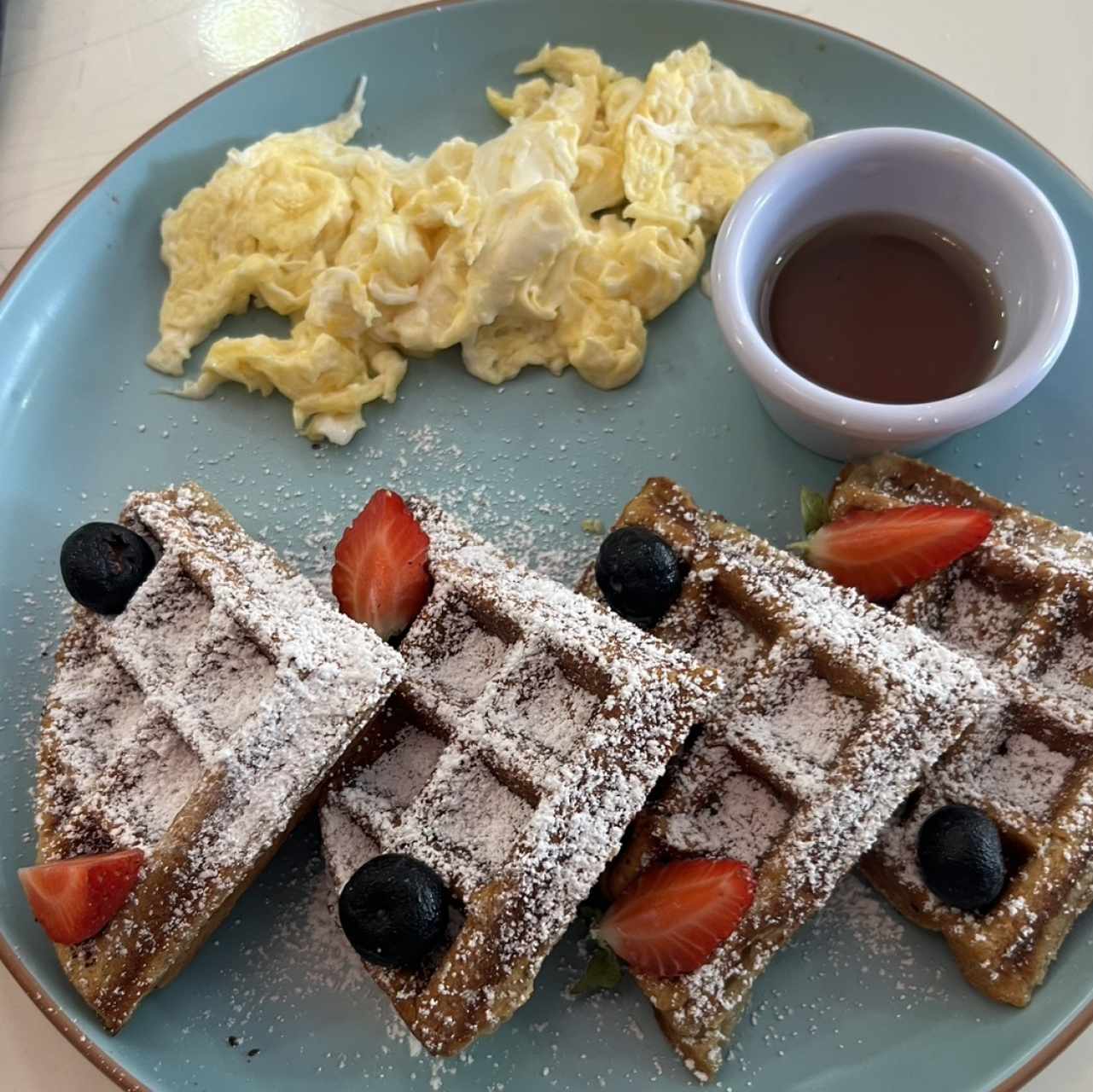 Wafle de Avena y Guineo