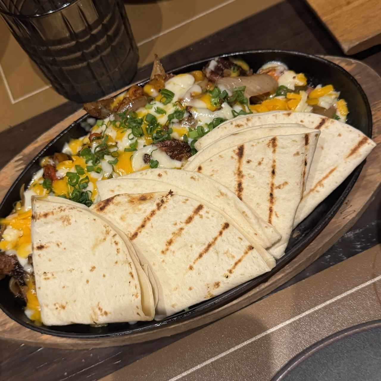 Fajitas Mar y Tierra