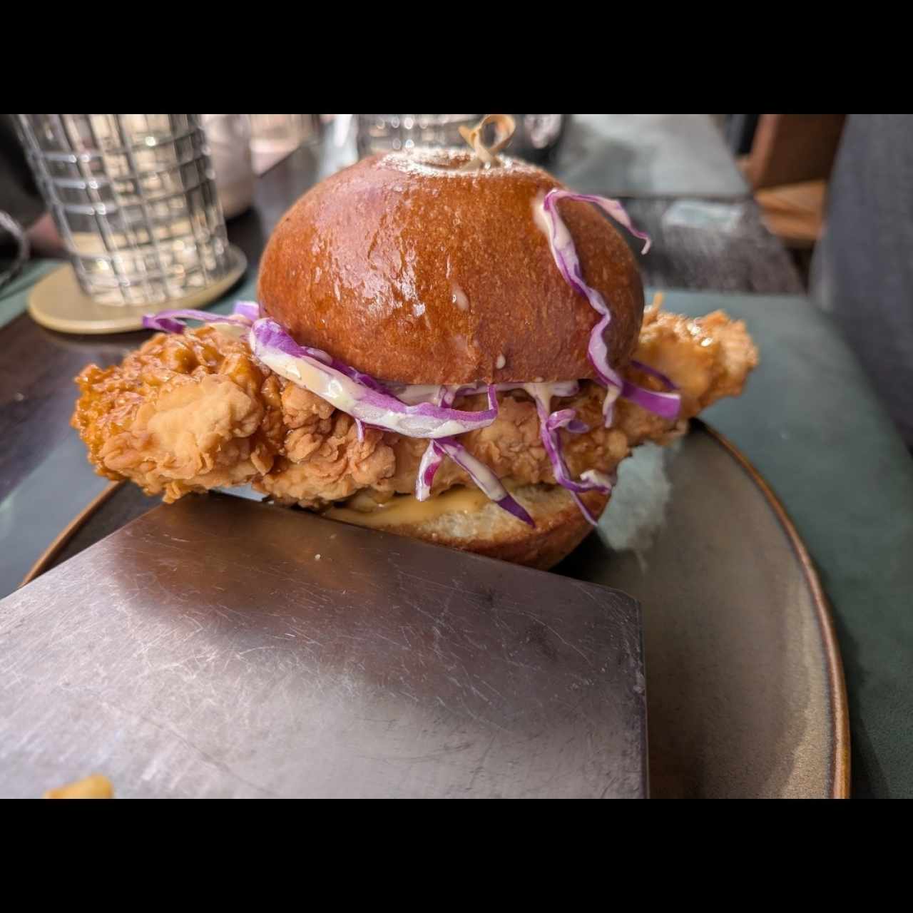chicken burger