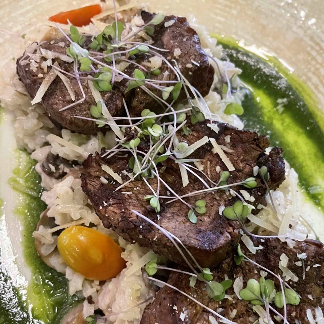 Plato Fuerte - Risotto de Coco