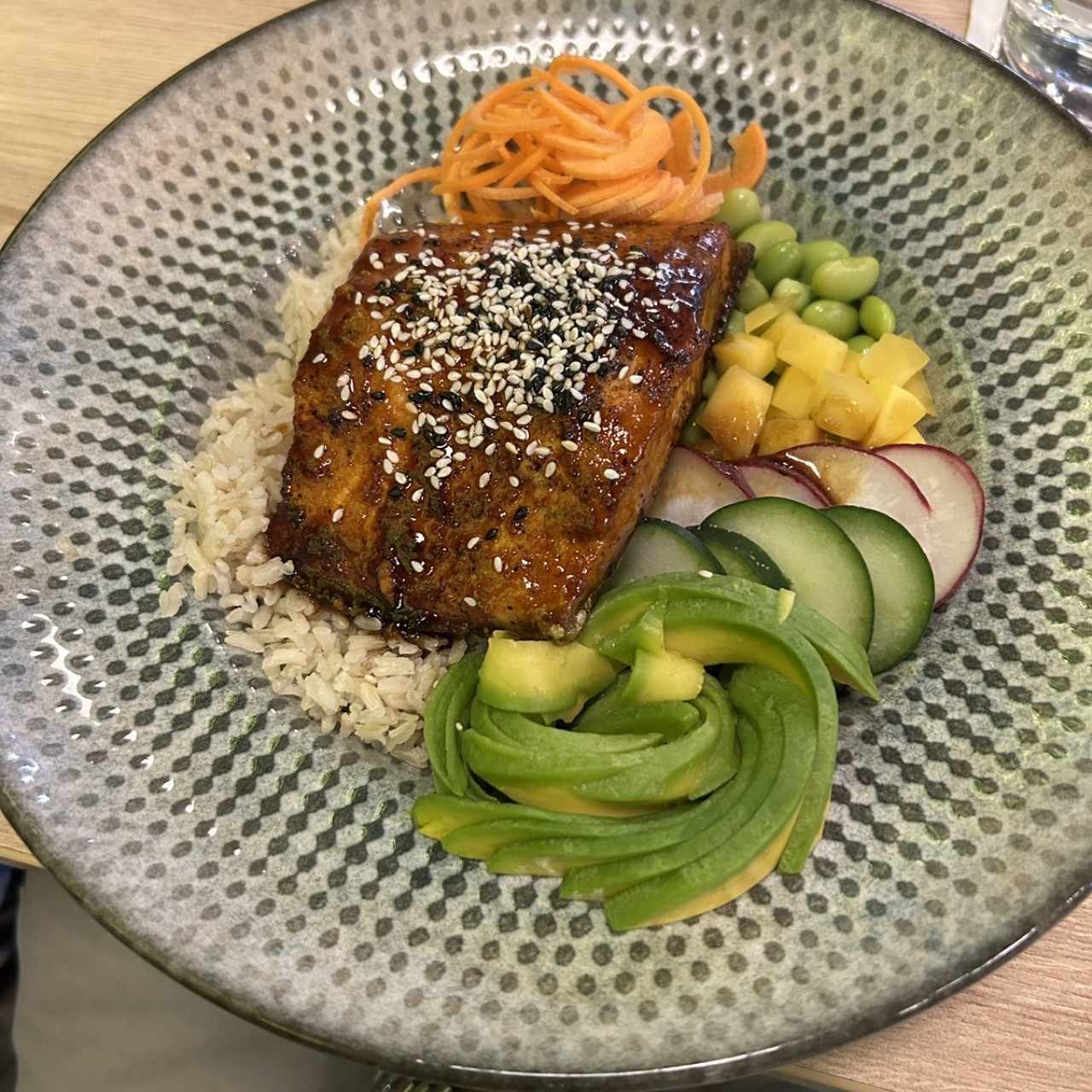 Plato Fuerte - Teriyaki Salmón