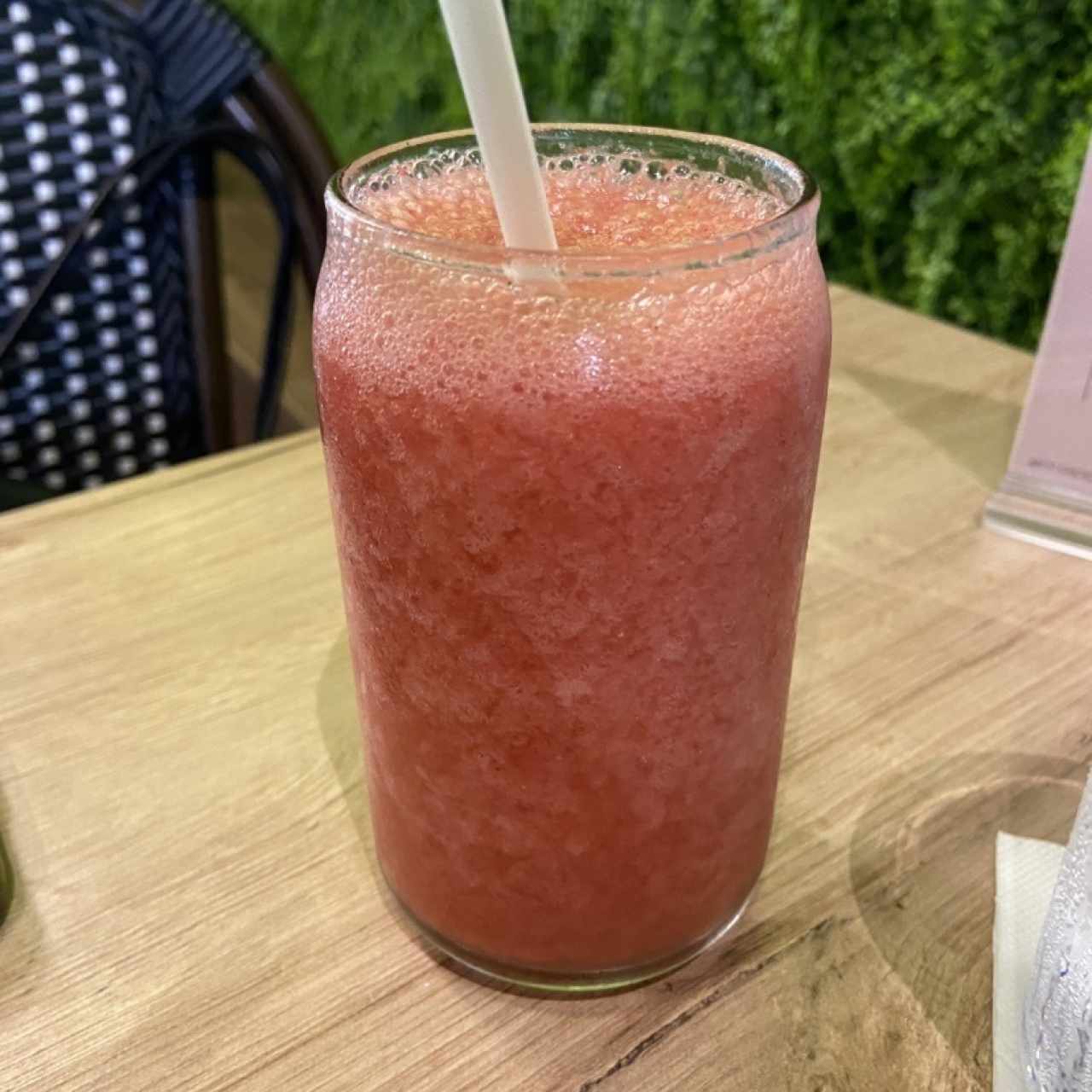 Licuado de fresa