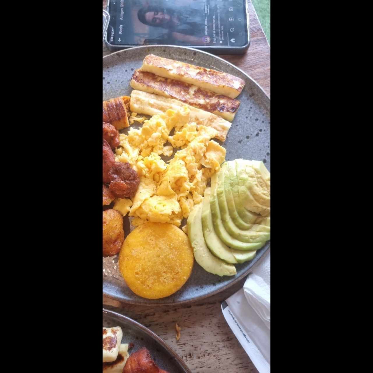 Desayuno tipico e interiorano