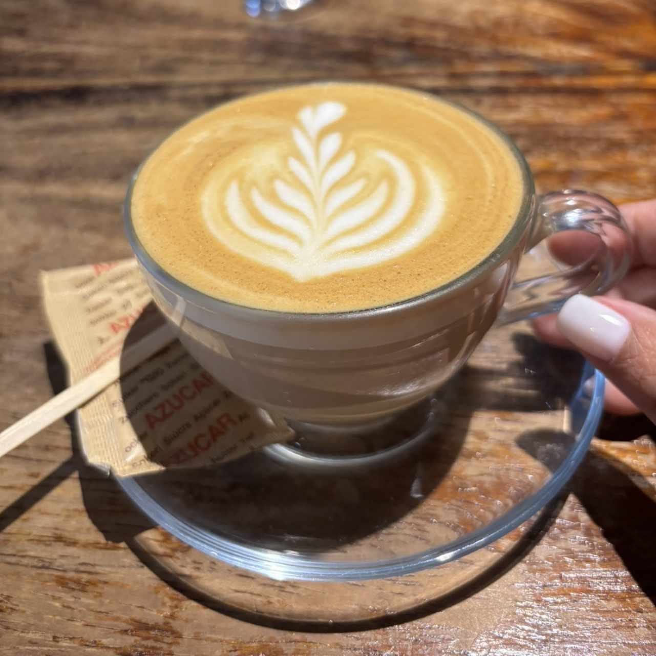 Capuccino con leche deslactosada