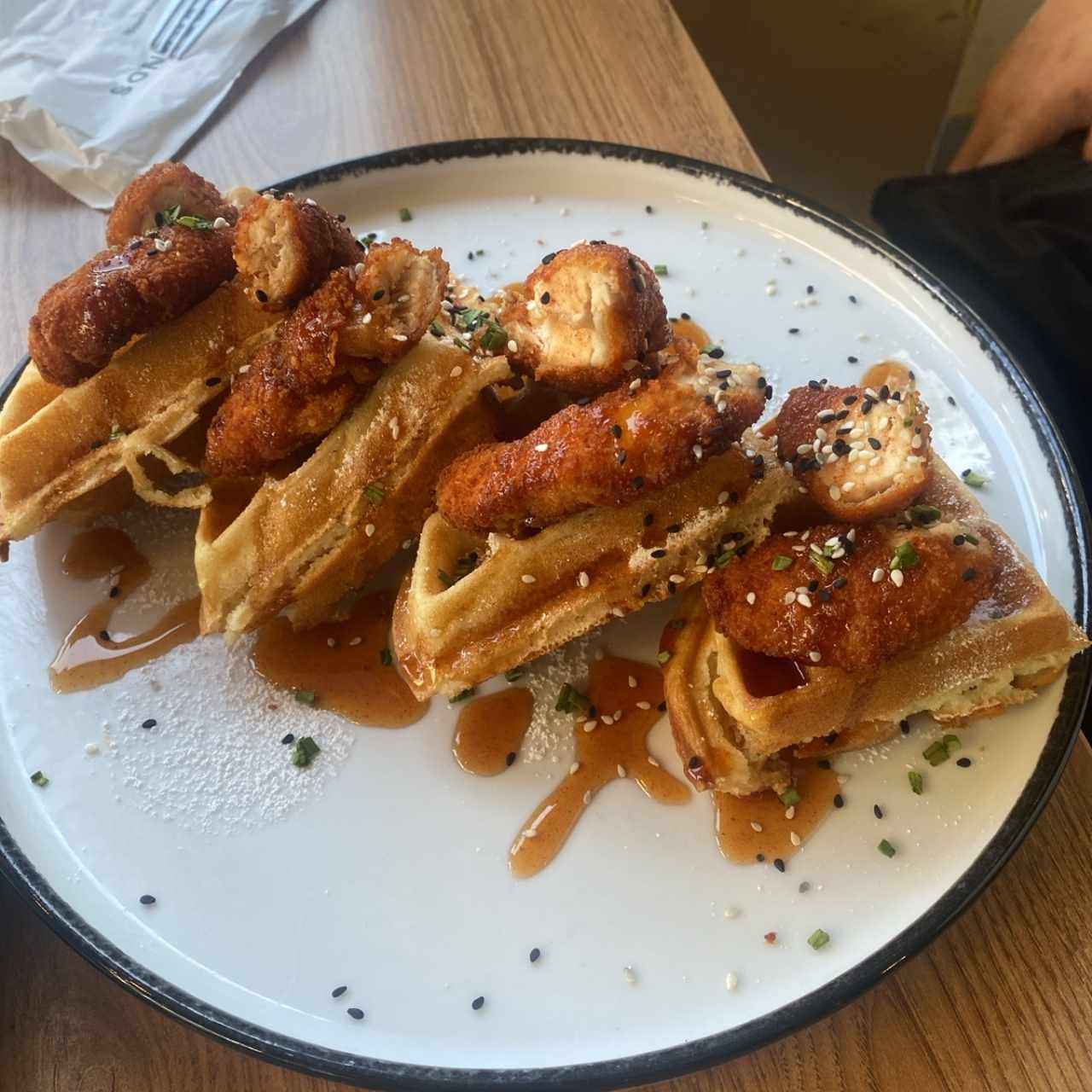 Chicken & waffles 