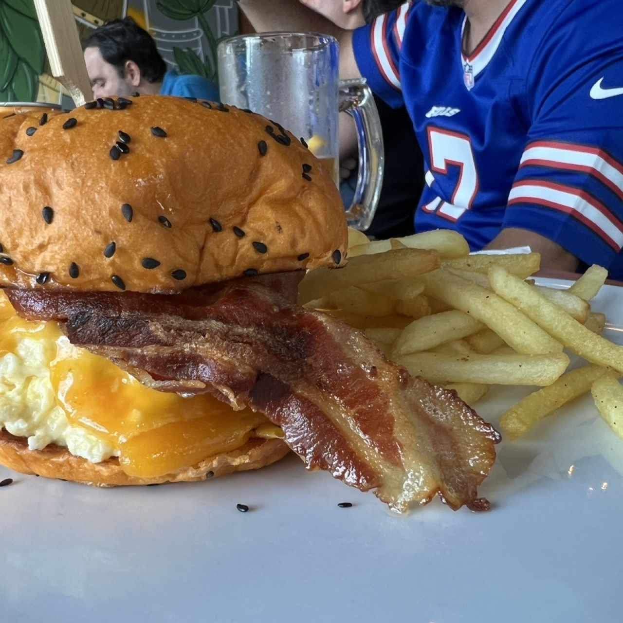 Brunch egg sandwish
