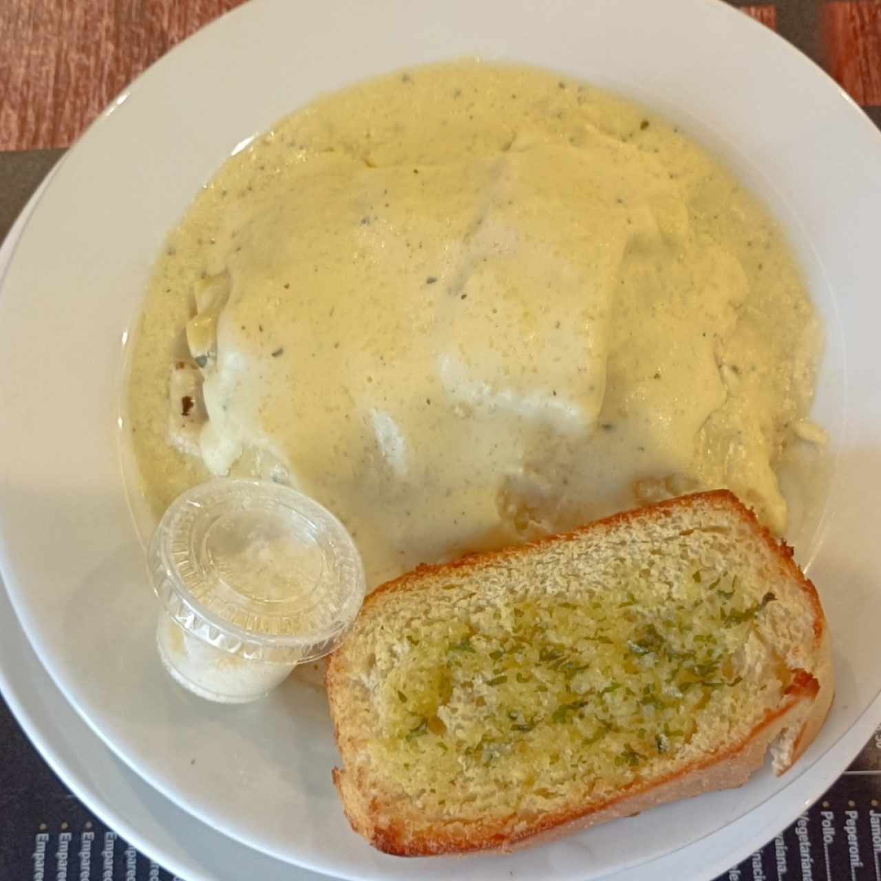 lasaña de pollo
