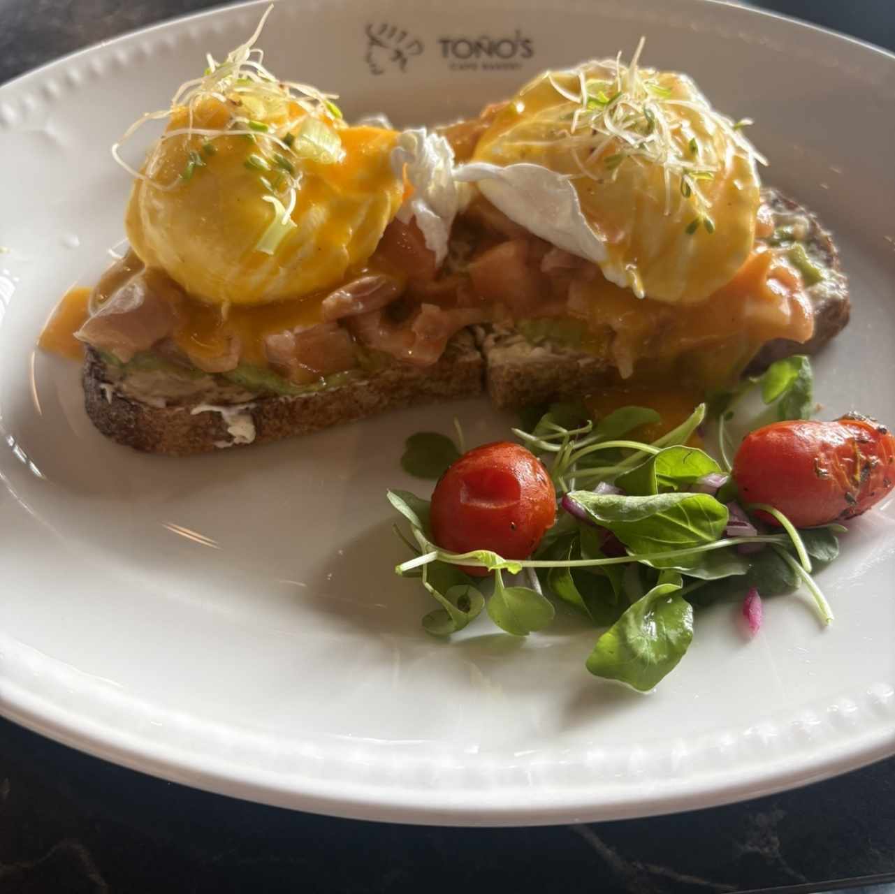 Breakfast - Keto egg benedict