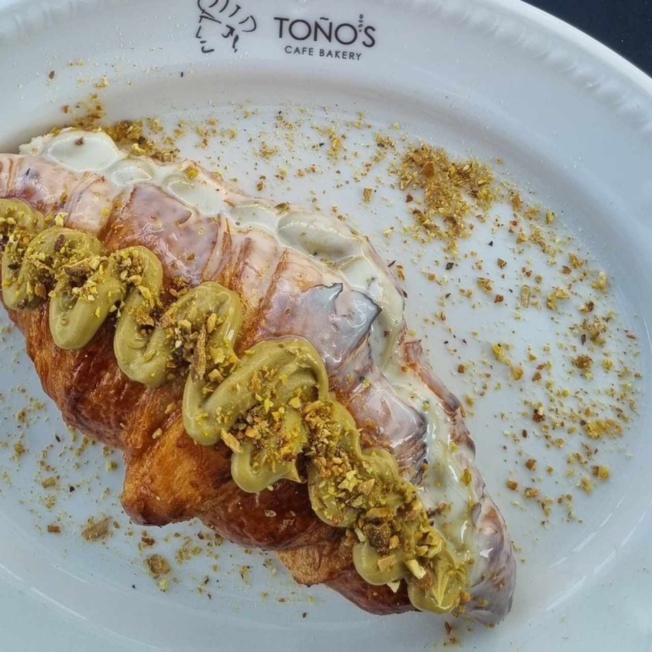 Croissant de pistachio 