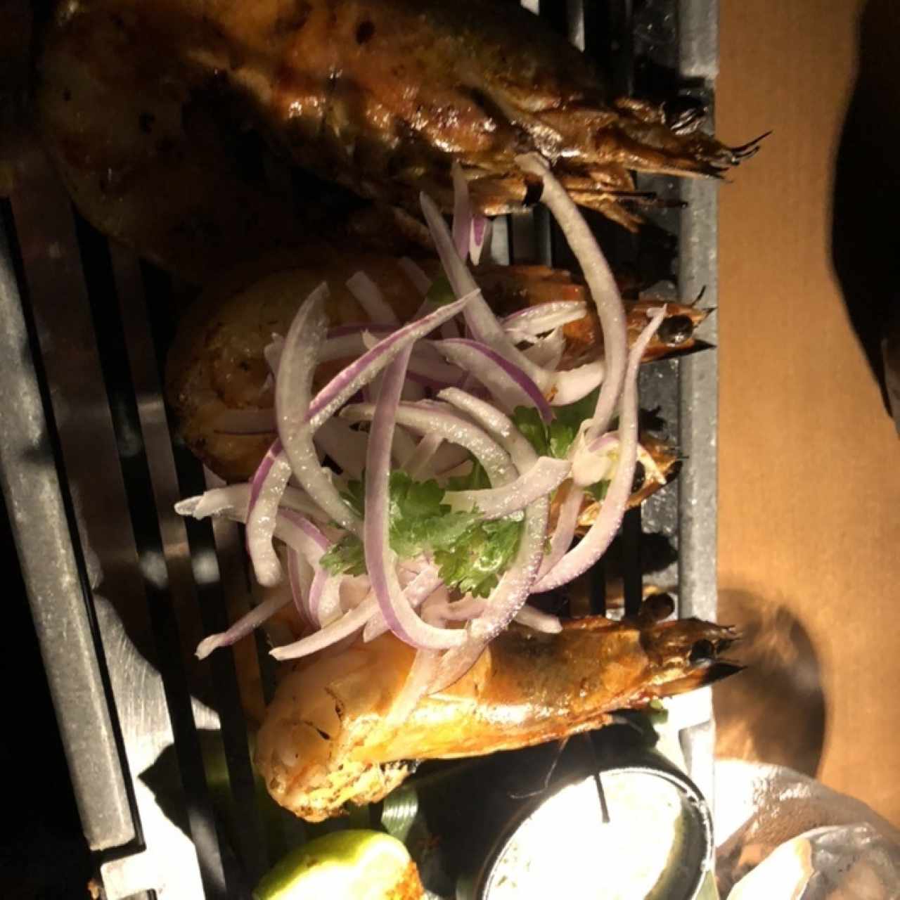 Langostinos Asados 