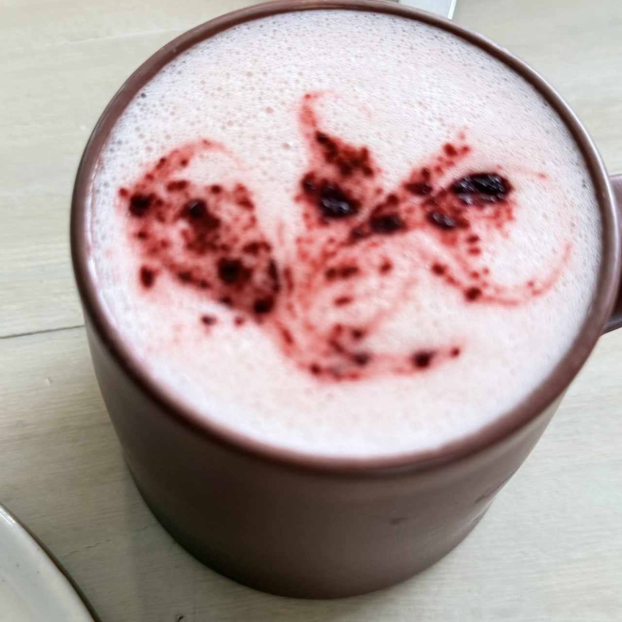 Chai latte rosa 