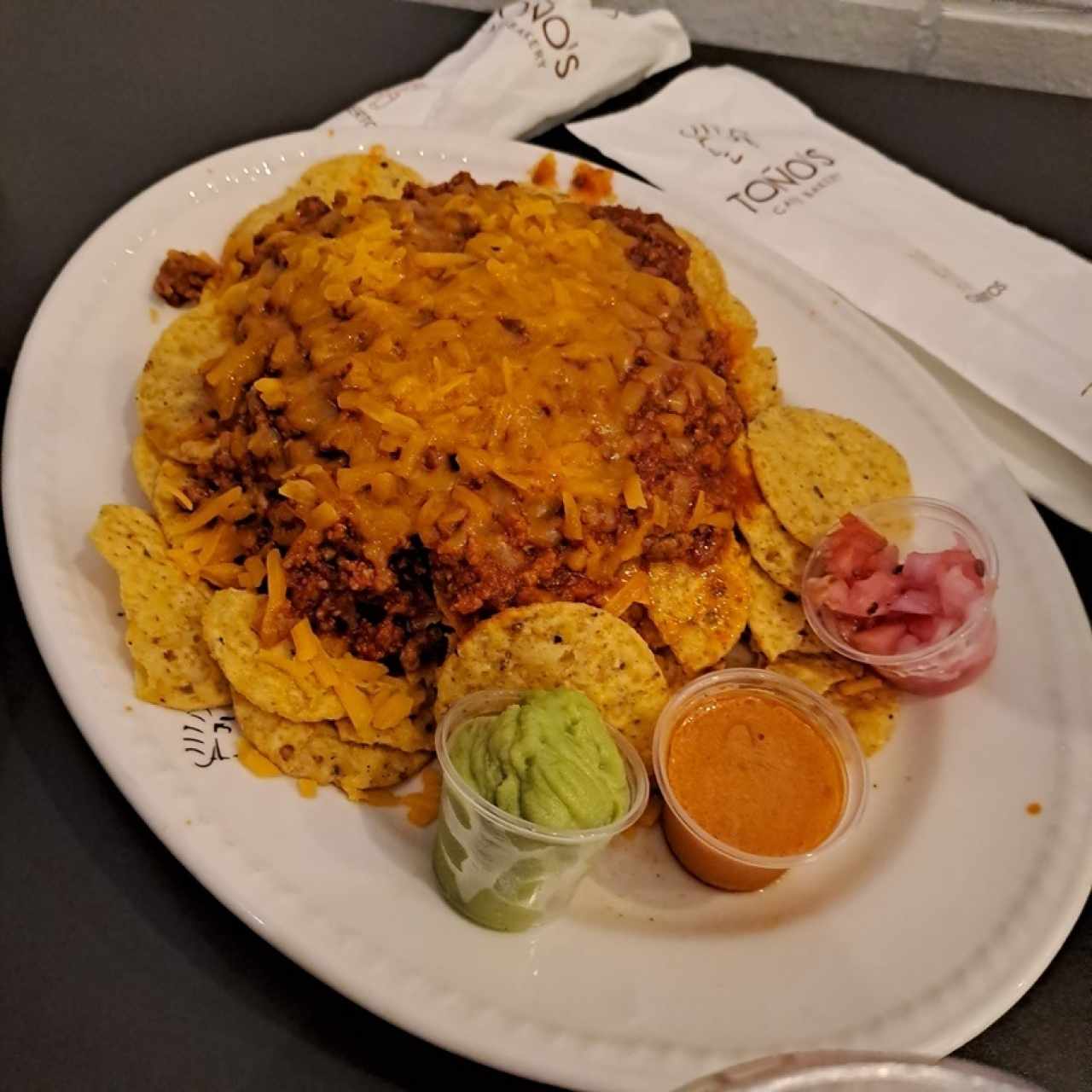 Nachos to share