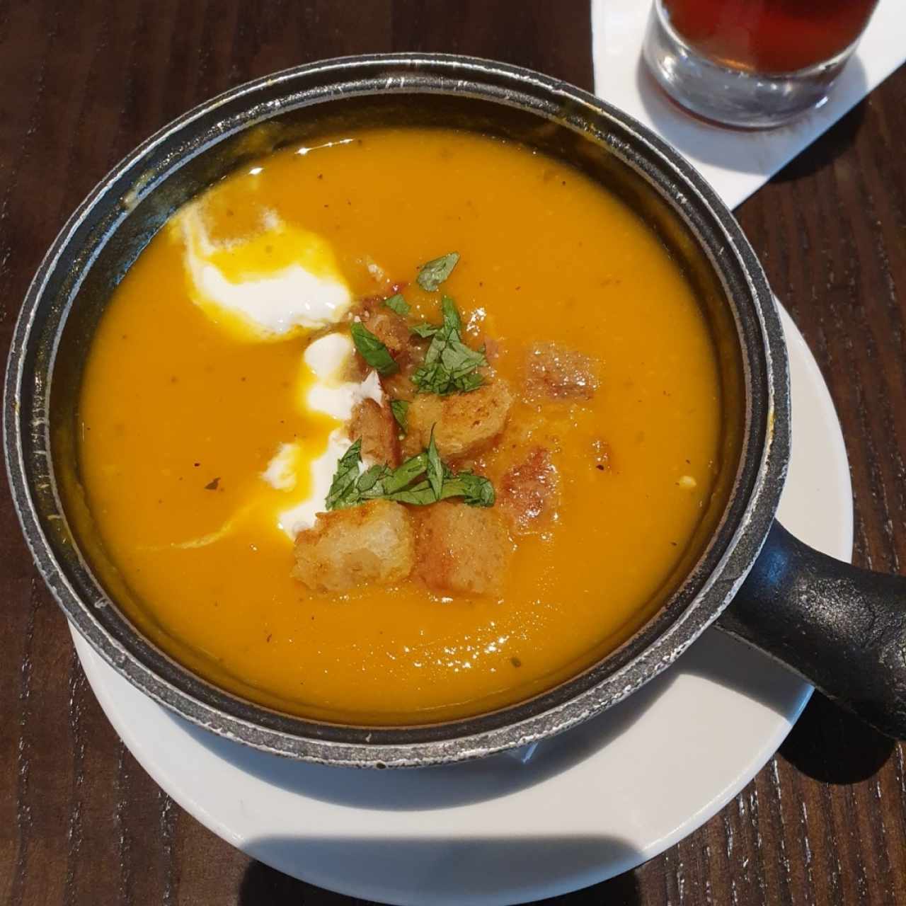 Crema de zapallo 