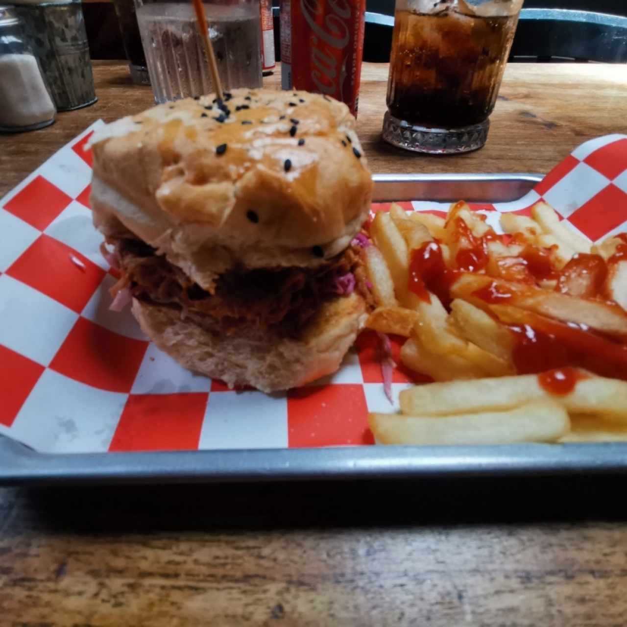 Pub Favorites - Pulled Pork Sandwich